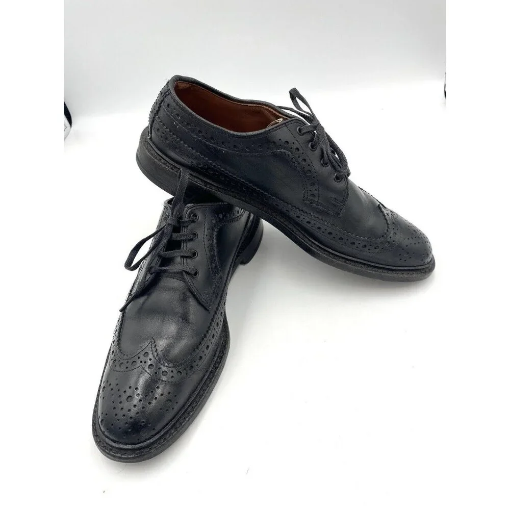 Allen Edmonds Men’s Regent Street Wingtip Brogue Oxford Dress Shoe Black Size 8D
